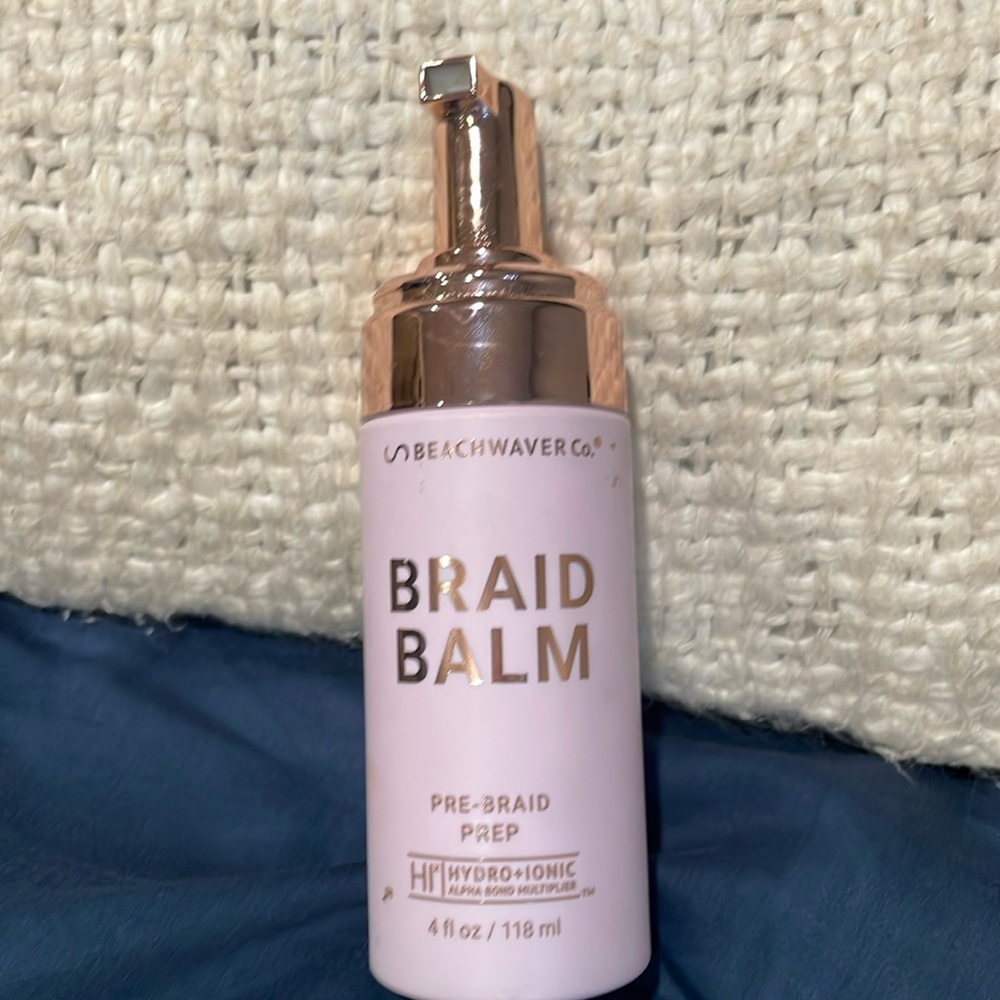 The Beachwaver Co. Braid Balm for frizz free smoother braids